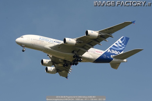 2014-09-06 Payerne Air14 2463 Airbus A380-861